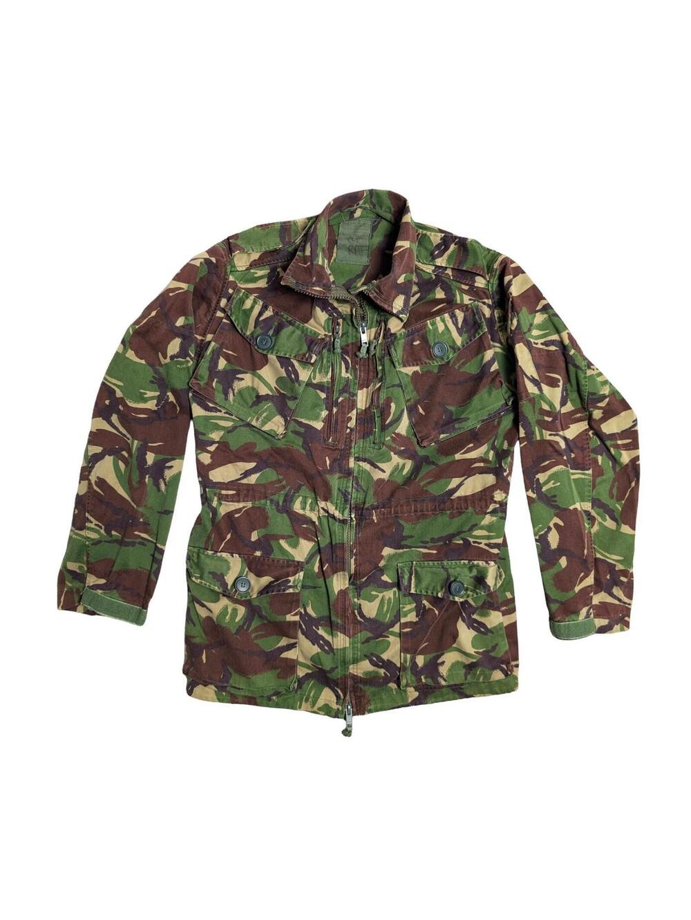 British Army Woodland DPM Camo Smock 1990s  - Large Tall